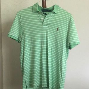 Striped polo